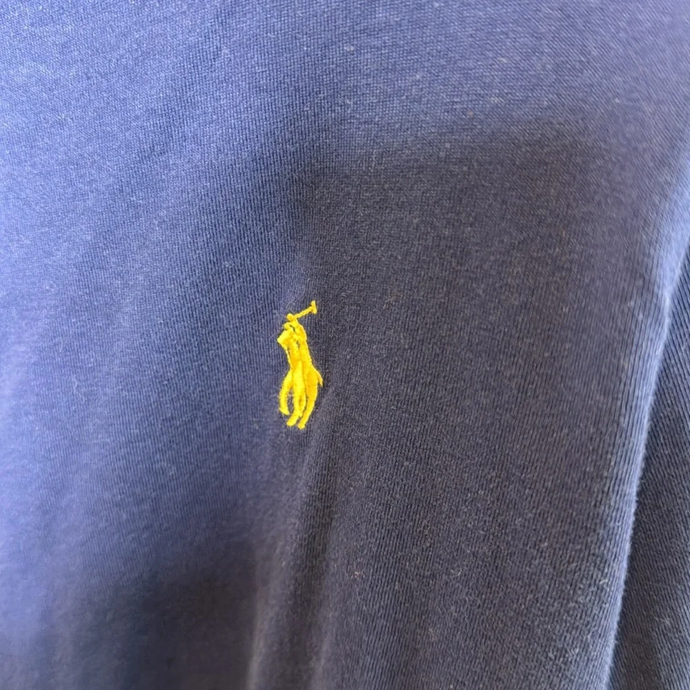 Polo Ralph Lauren Blue Hooded Pullover - Picture 3 of 4